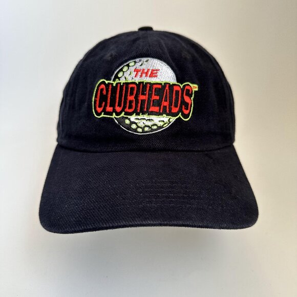 The Clubheads Baseball Cap Port Authority Adjustable Strap Hat Logo 100% Cotton - Picture 1 of 11